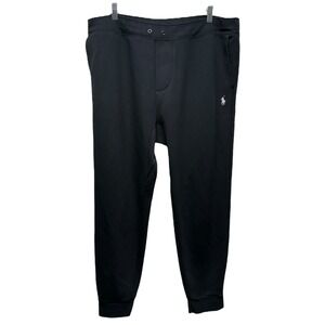 Polo Ralph Lauren Sweatpants Mens XXL Black Joggers Casual Pockets